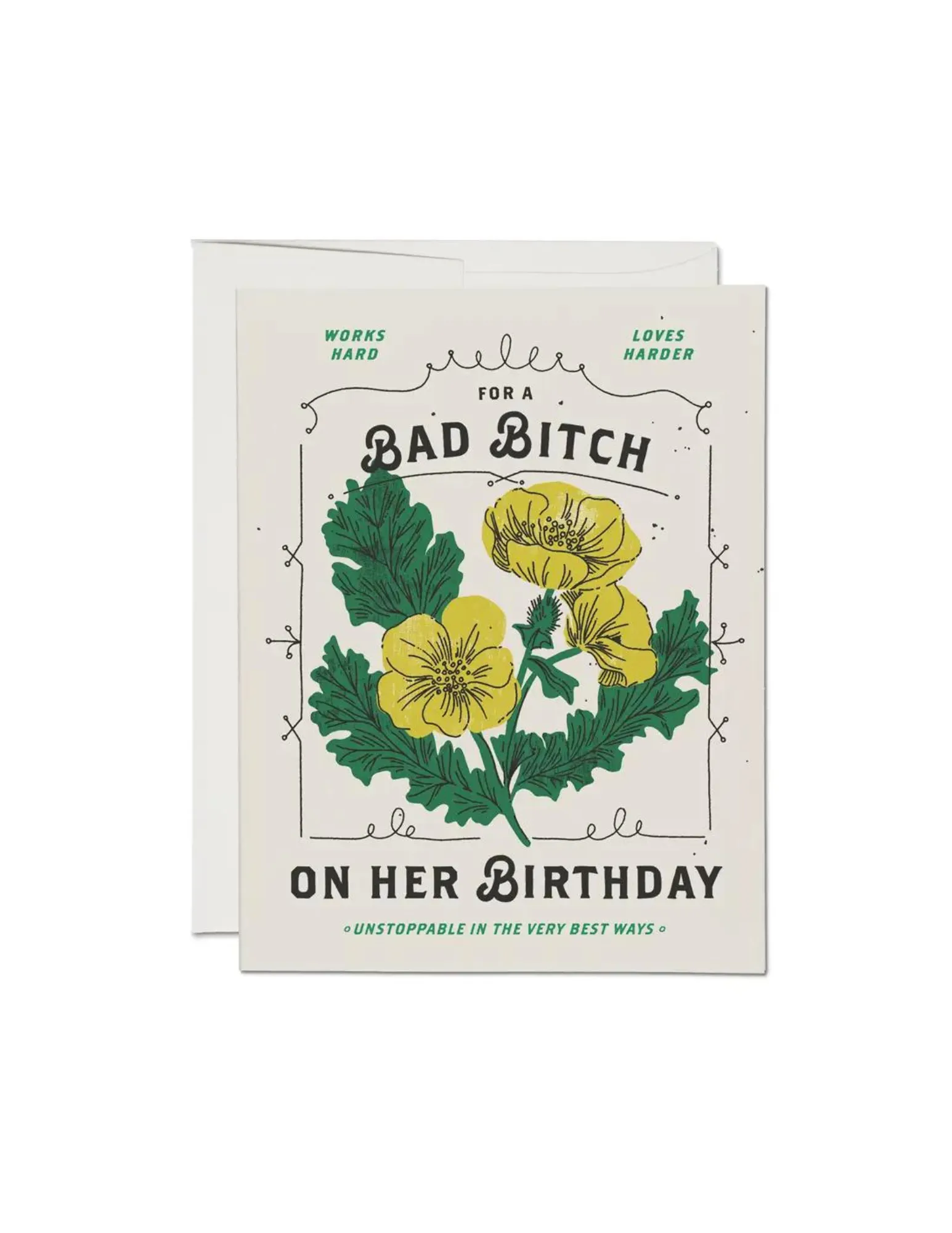 Bad Bitch Birthday Card sold by Jones