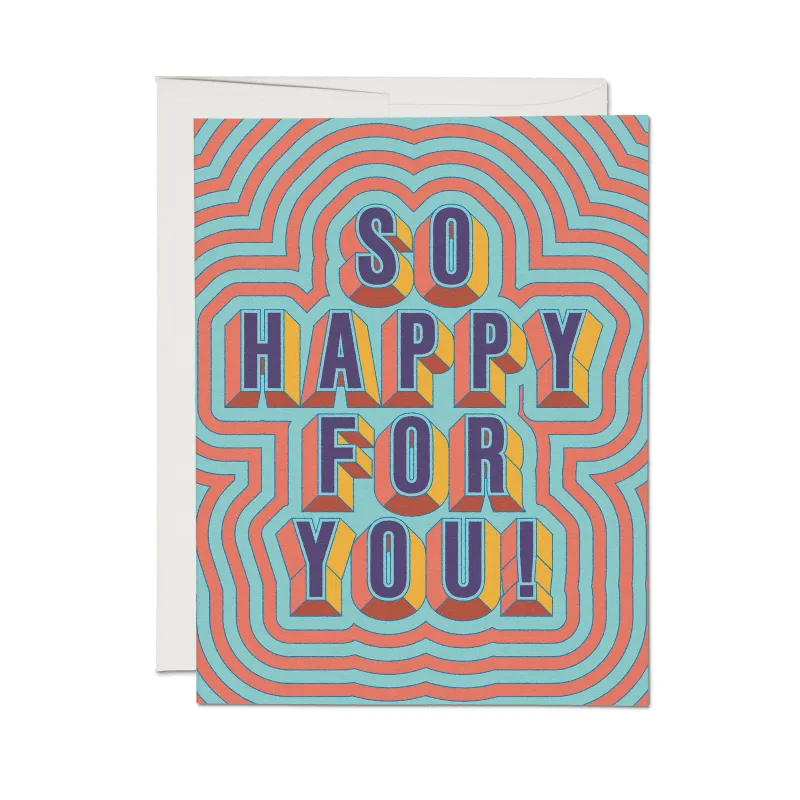 Happy For You Card sold by Jones
