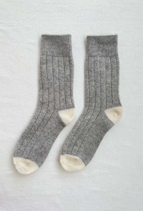 Classic Cashmere Socks made by Le Bon Shoppe