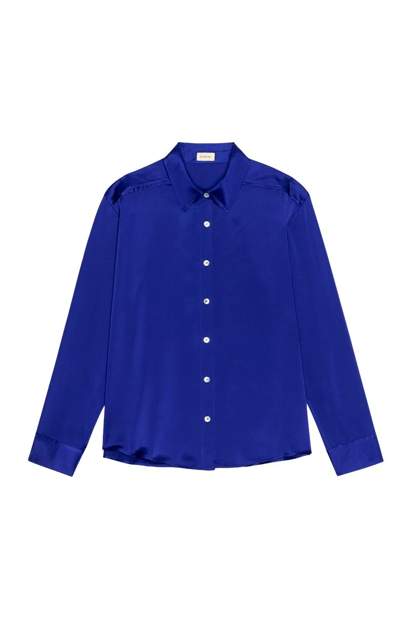 The Silk Shirt - Azure sold by Jones product image thumbnail 5
