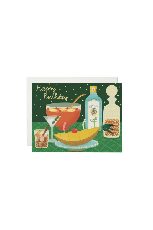 Boozy Birthday Card sold by Jones