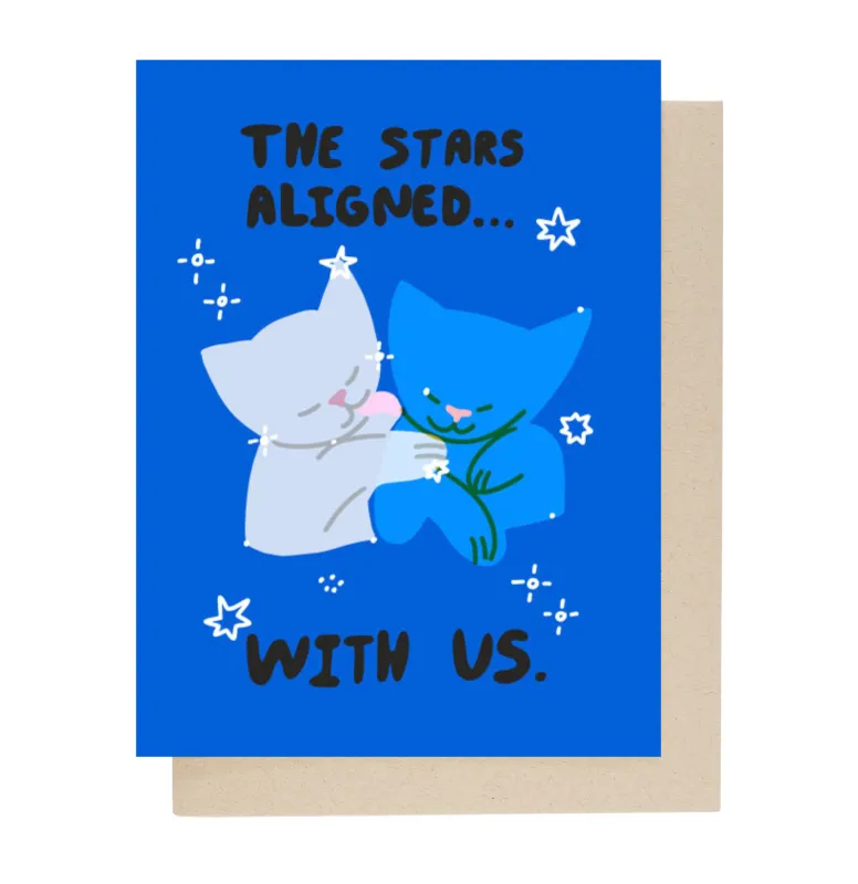 The Stars Aligned Card sold by Jones