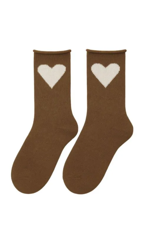 Love Cashmere Crew Socks made by Hansel From Basel