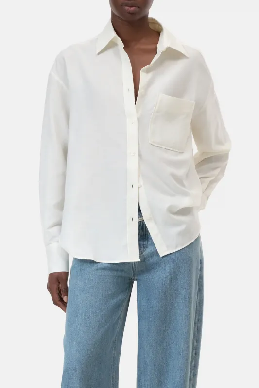 Oversized Shirt - Ivory made by Closed