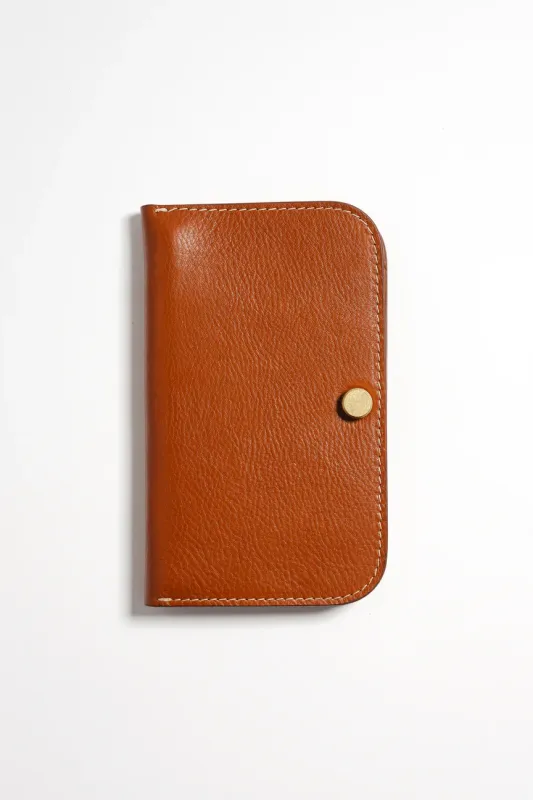 Lina Wallet - Leather Brown sold by Jones