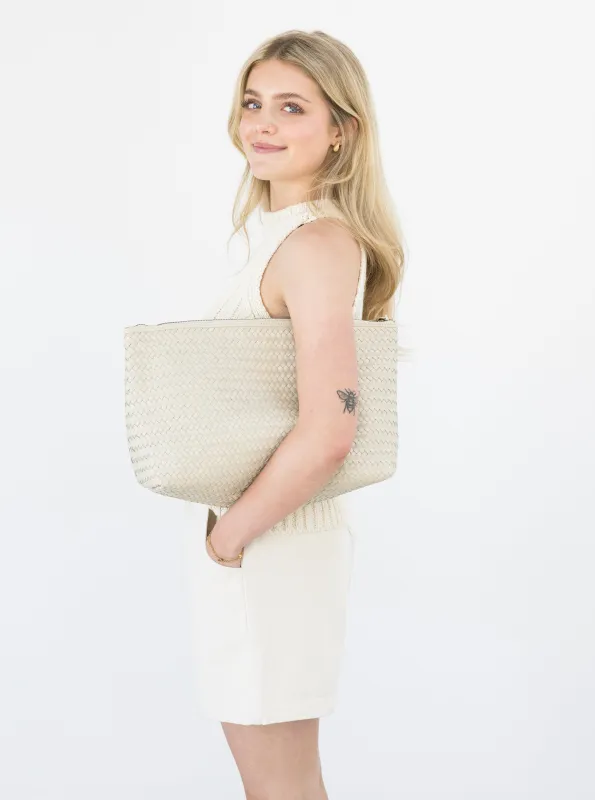 Grande Pouche - Cream sold by Jones