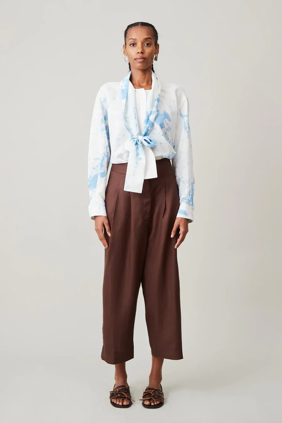 Candice Shirt - Blue Tumble Dye sold by Jones product image thumbnail 3