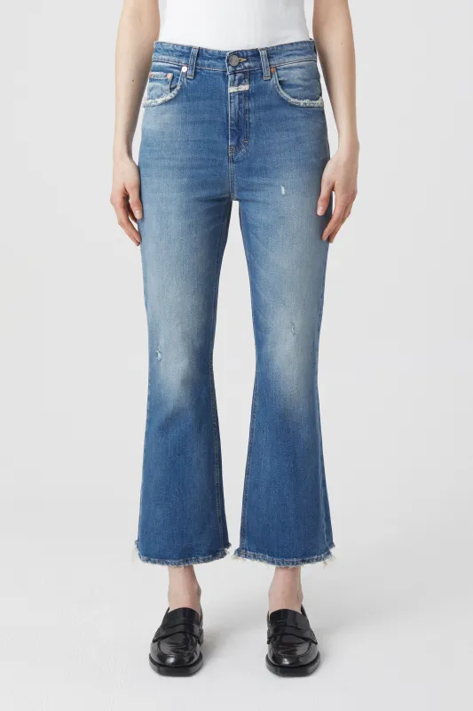 Hi-Sun Pants in Mid Blue made by Closed