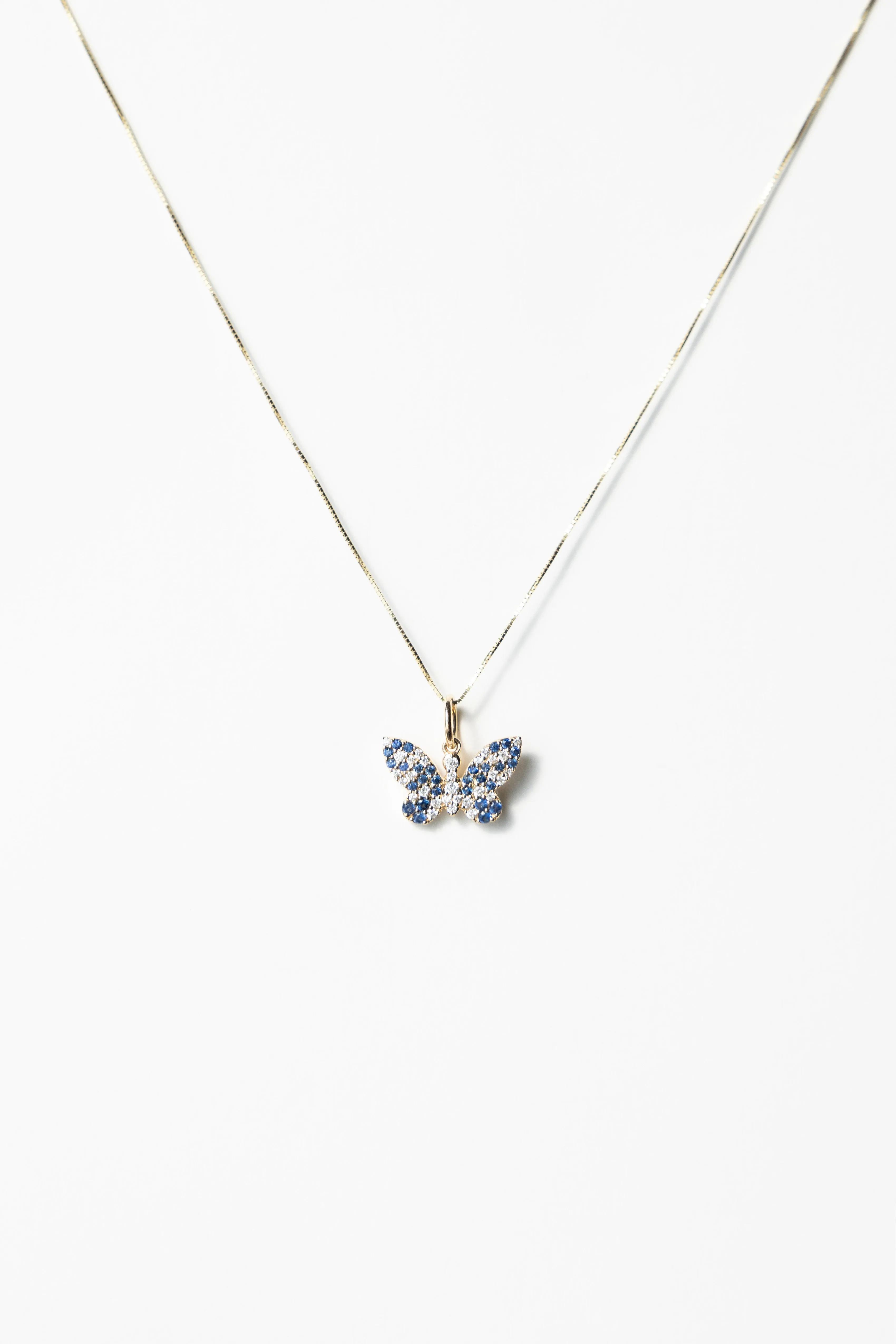14K Diamond Encrusted Butterfly Charm sold by Jones product image thumbnail 3