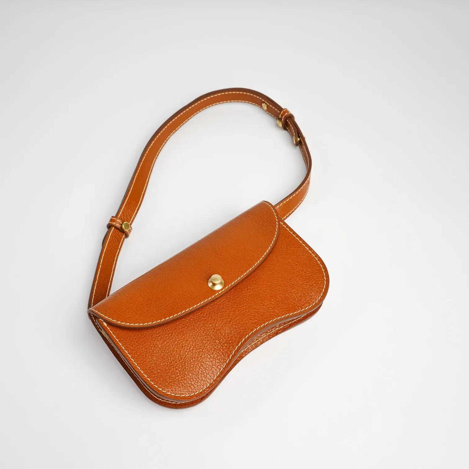 Faba Fanny Bag - Leather Brown sold by Jones product image thumbnail 4