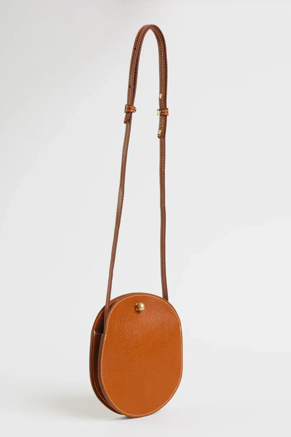 Mini Eggi Bag - Leather Brown sold by Jones product image thumbnail 4