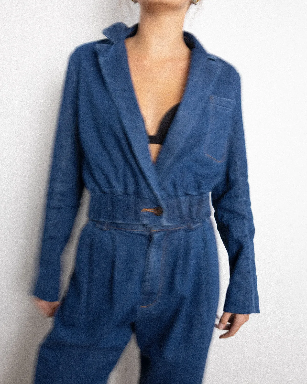 Grain Jacket - Indigo sold by Jones product image thumbnail 4