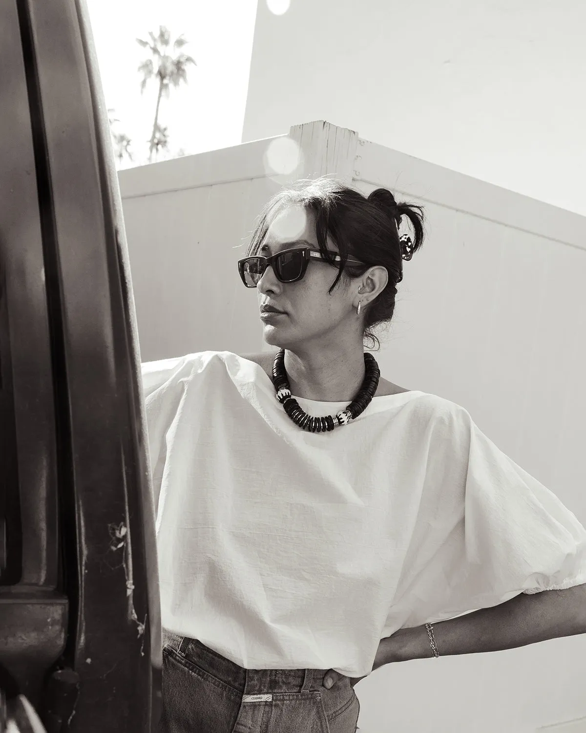 Olympia Shirt - White sold by Jones product image thumbnail 4