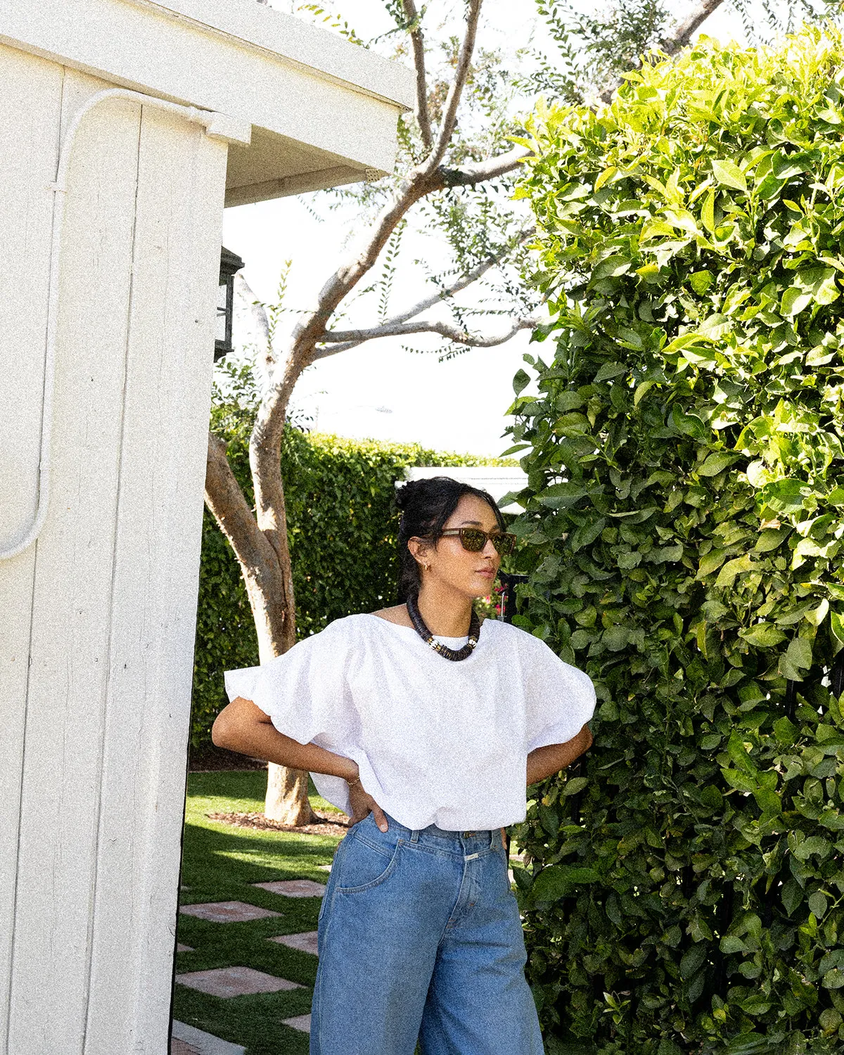 Olympia Shirt - White sold by Jones product image thumbnail 3