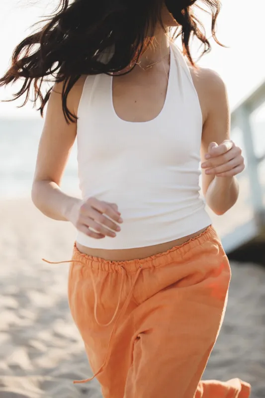 Pauline Halter Top - Coconut sold by Jones