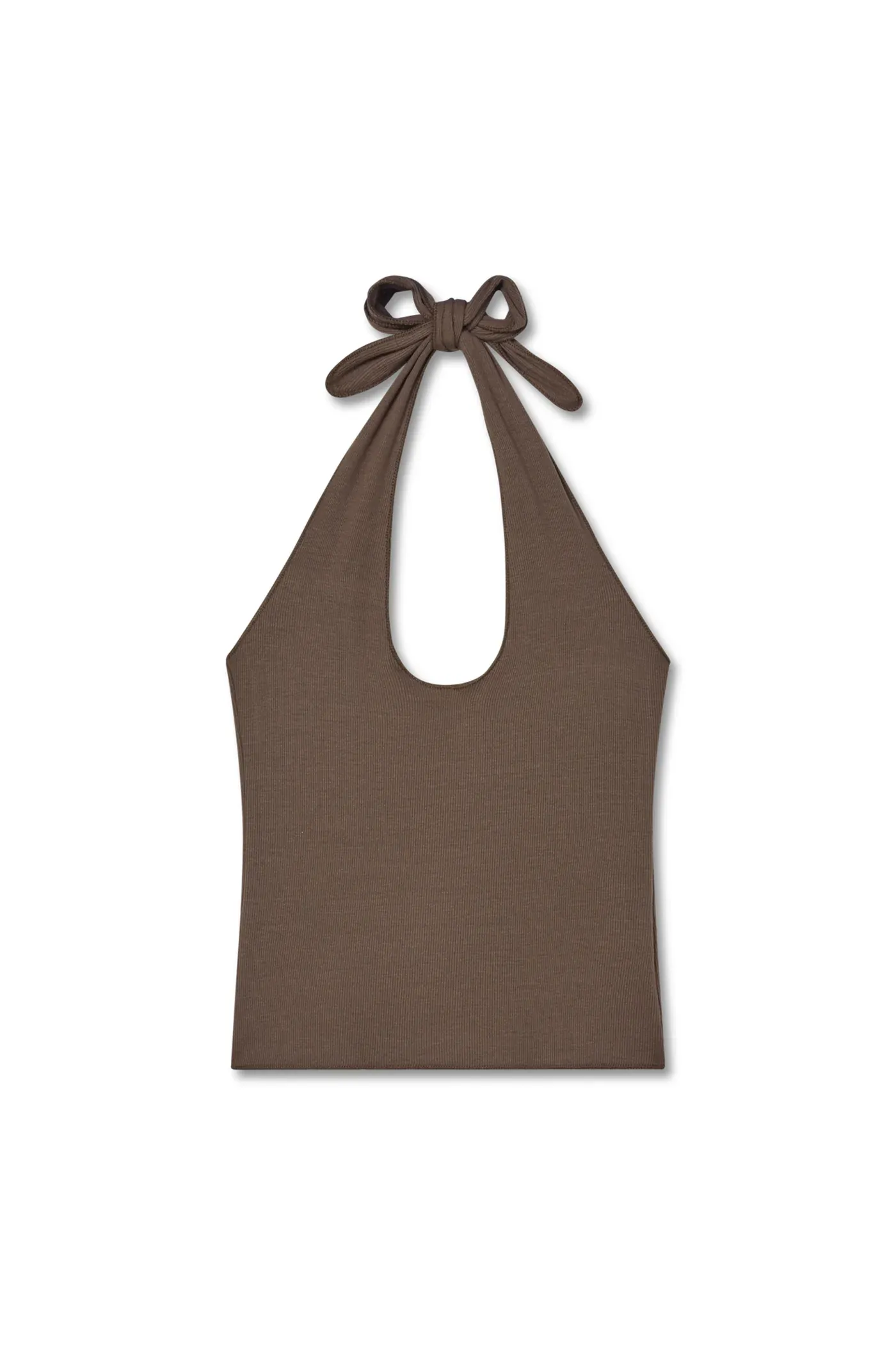 Pauline Halter Top - Bark sold by Jones product image thumbnail 4