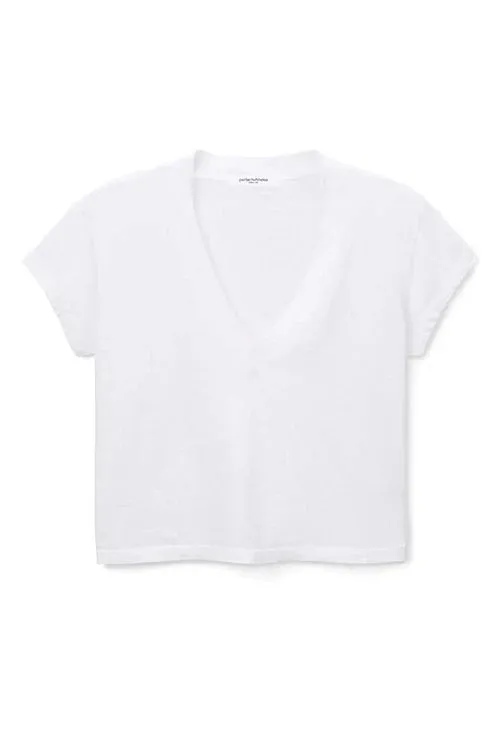 Alanis V Neck - White sold by Jones product image thumbnail 3