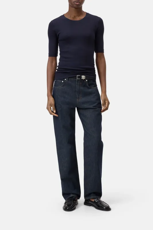 Crewneck Shortsleeve - Dark Night sold by Jones