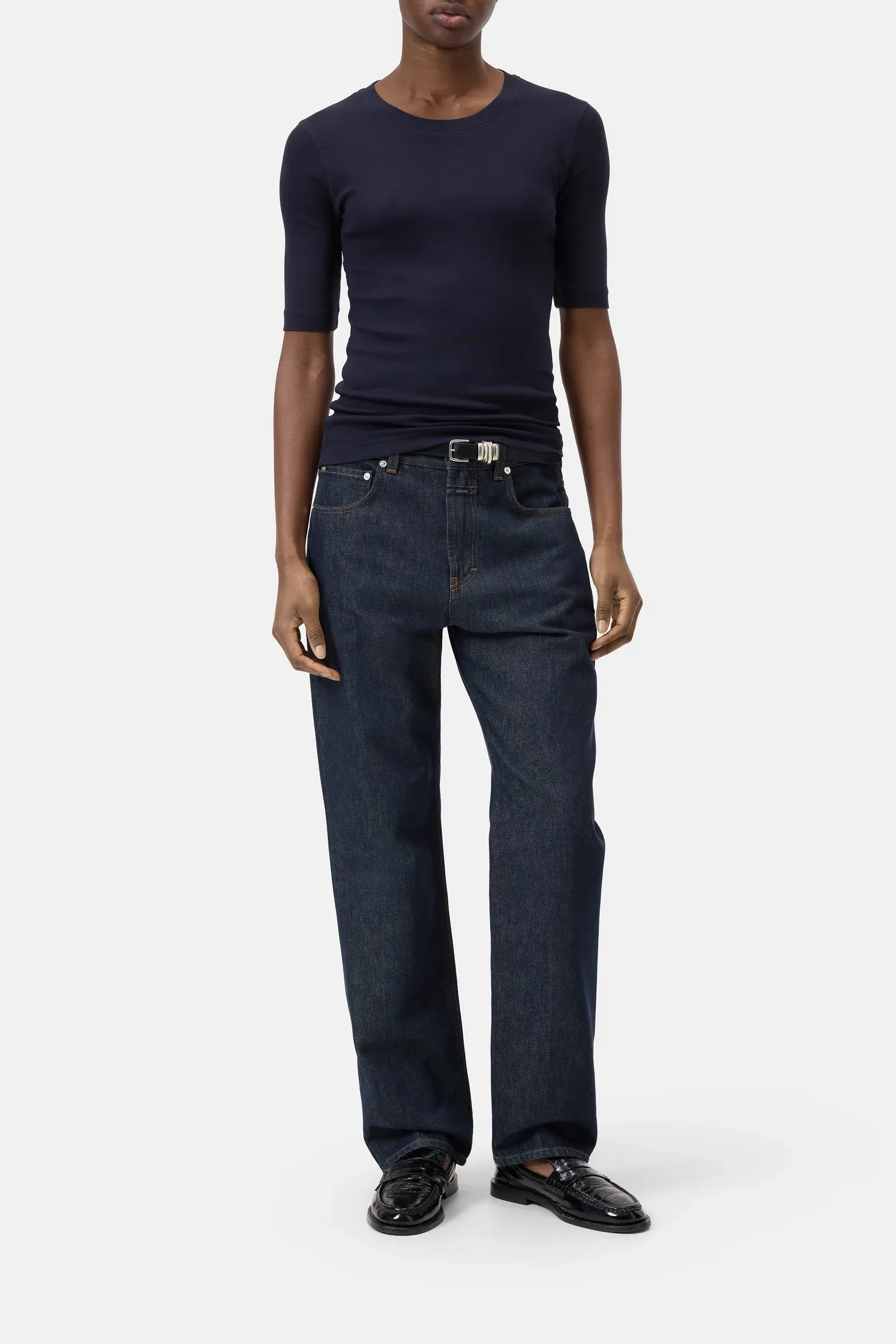 Crewneck Shortsleeve - Dark Night sold by Jones