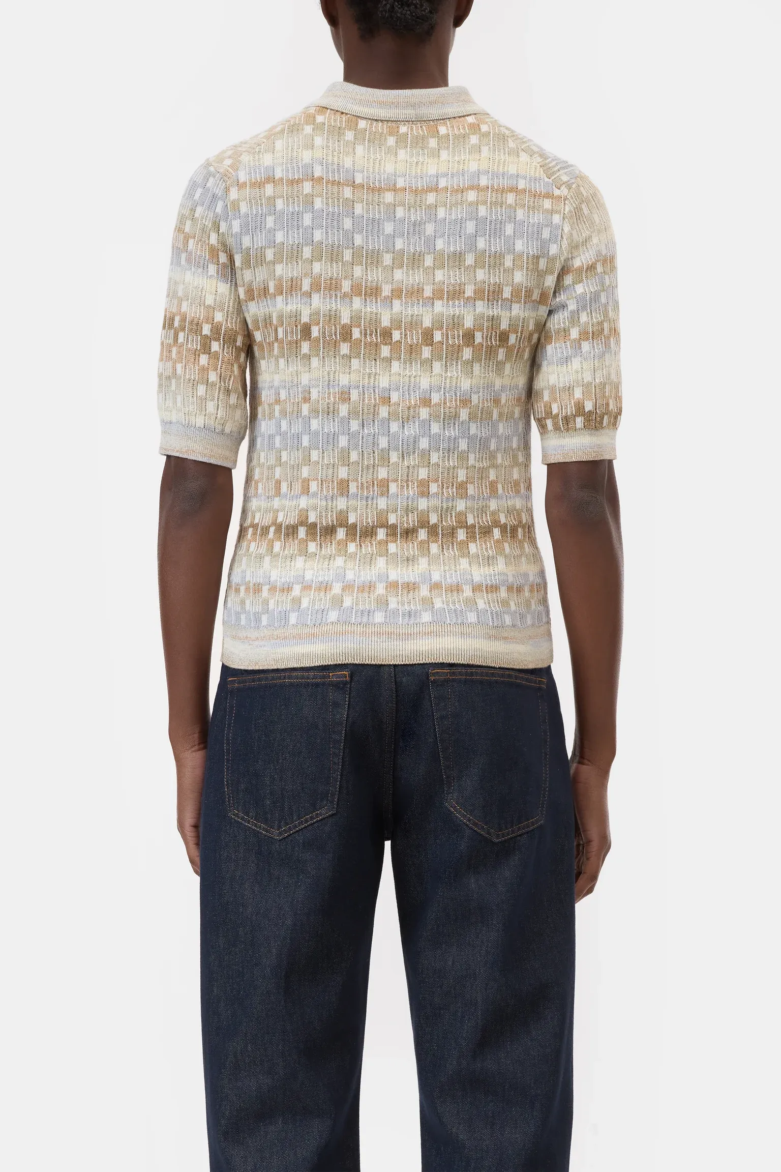 Mouliné Polo Shirt sold by Jones product image thumbnail 5