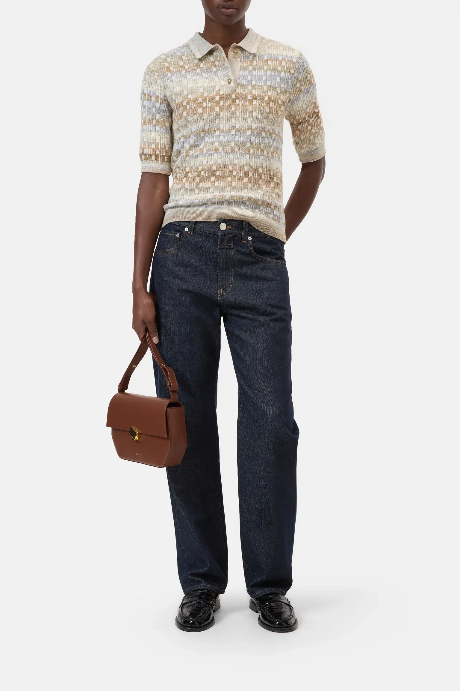 Mouliné Polo Shirt sold by Jones product image thumbnail 3