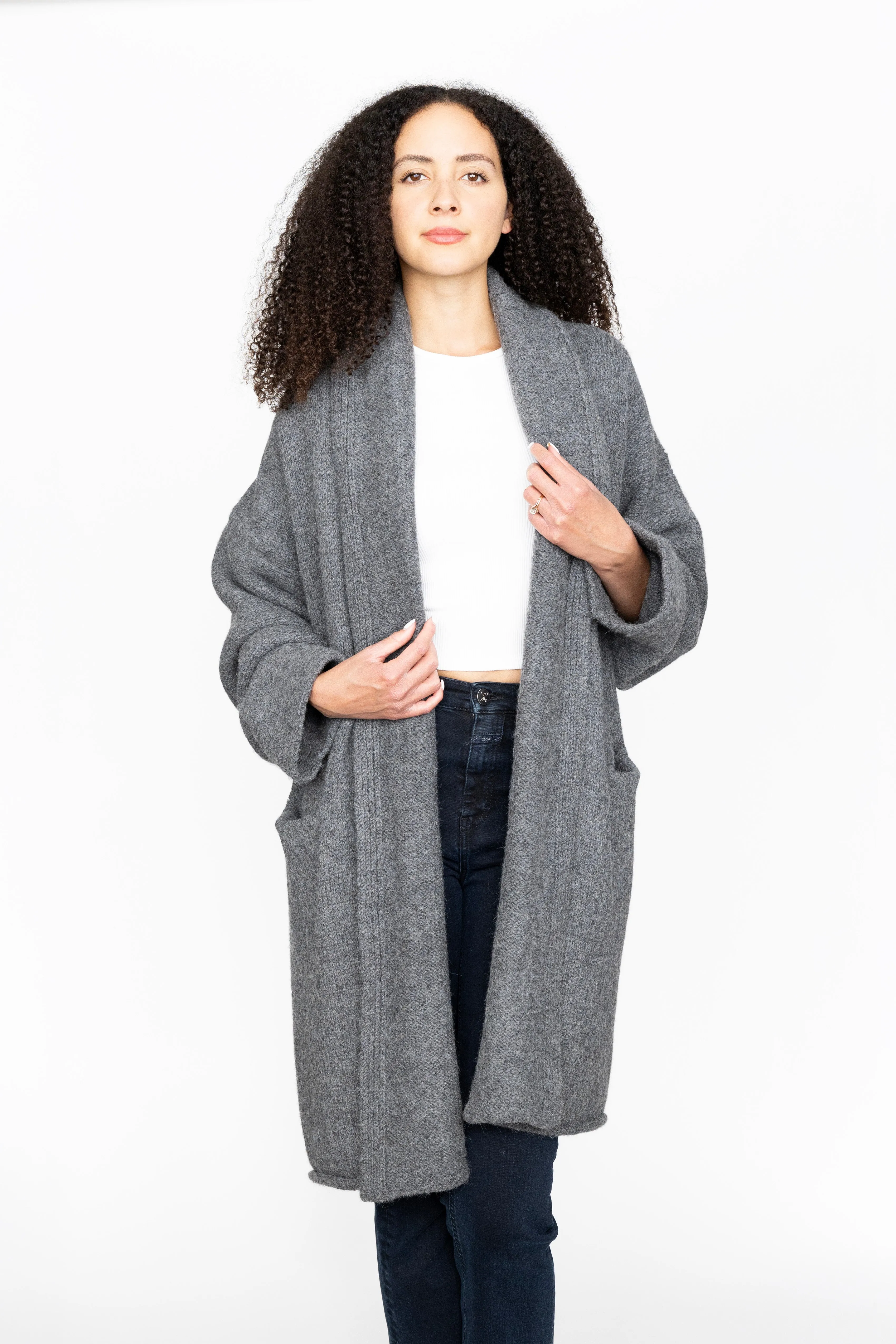 Jones Sweater Coat - Heather Grey sold by Jones product image thumbnail 2