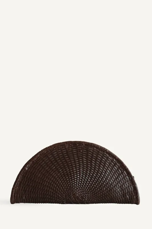 Perla Clutch - Espresso made by Bembien