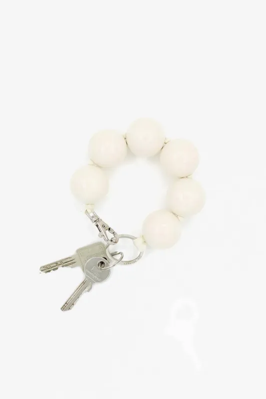 XL Bead Keychain - Opal made by Jones