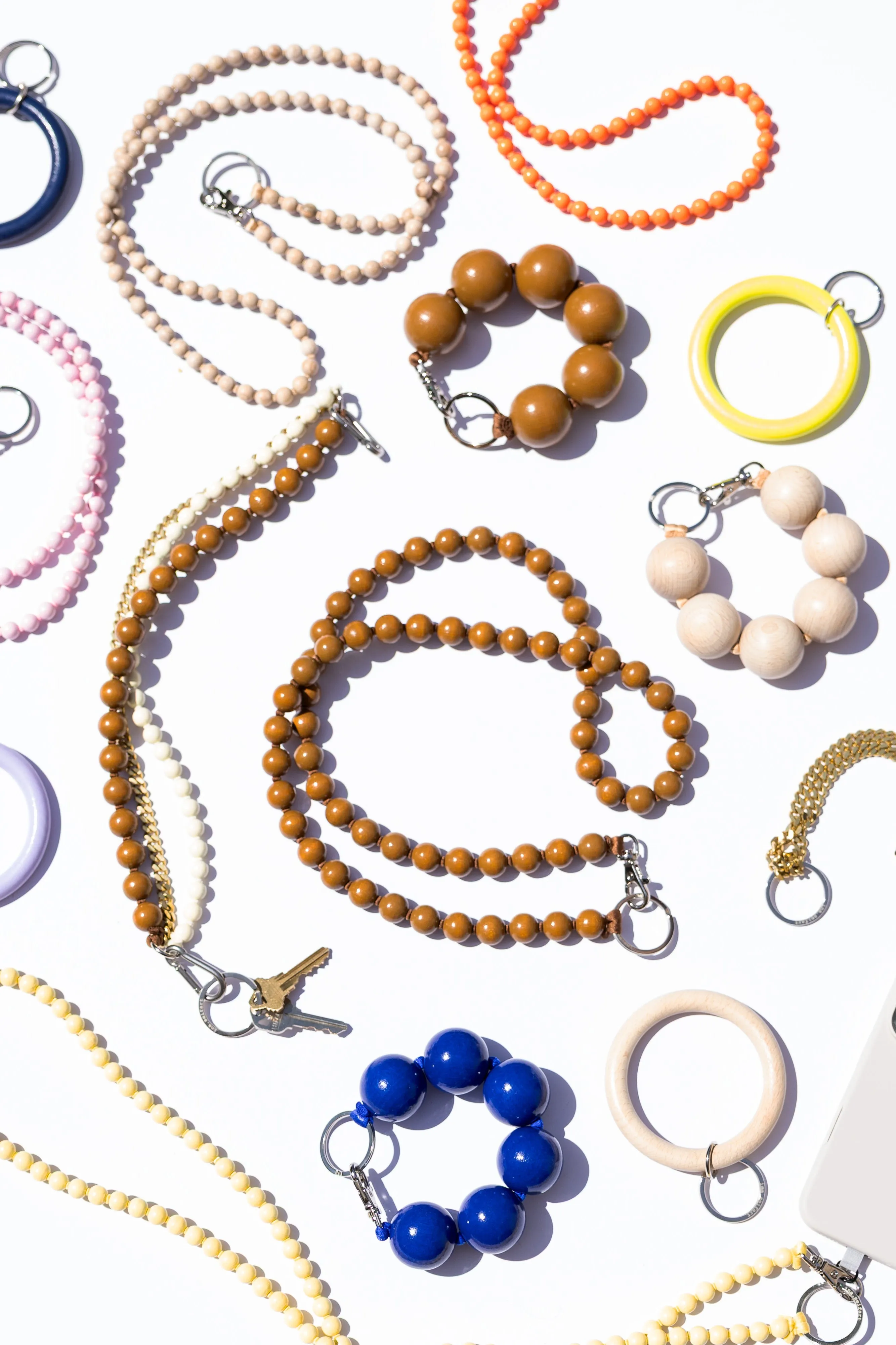 Bead Phone Necklace - Natural sold by Jones product image thumbnail 5