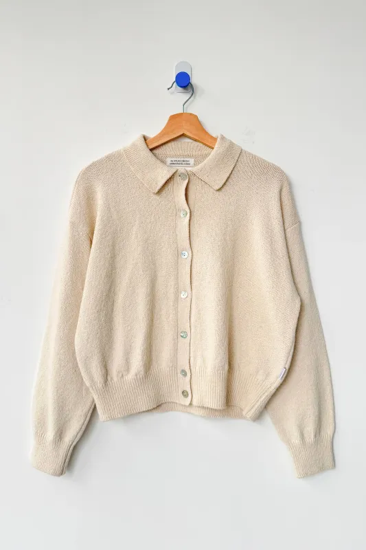 The Club Cardigan - Naturel made by Le Bon Shoppe