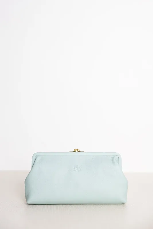 Manuela Classic Clutch - Blue Botticelli sold by Jones