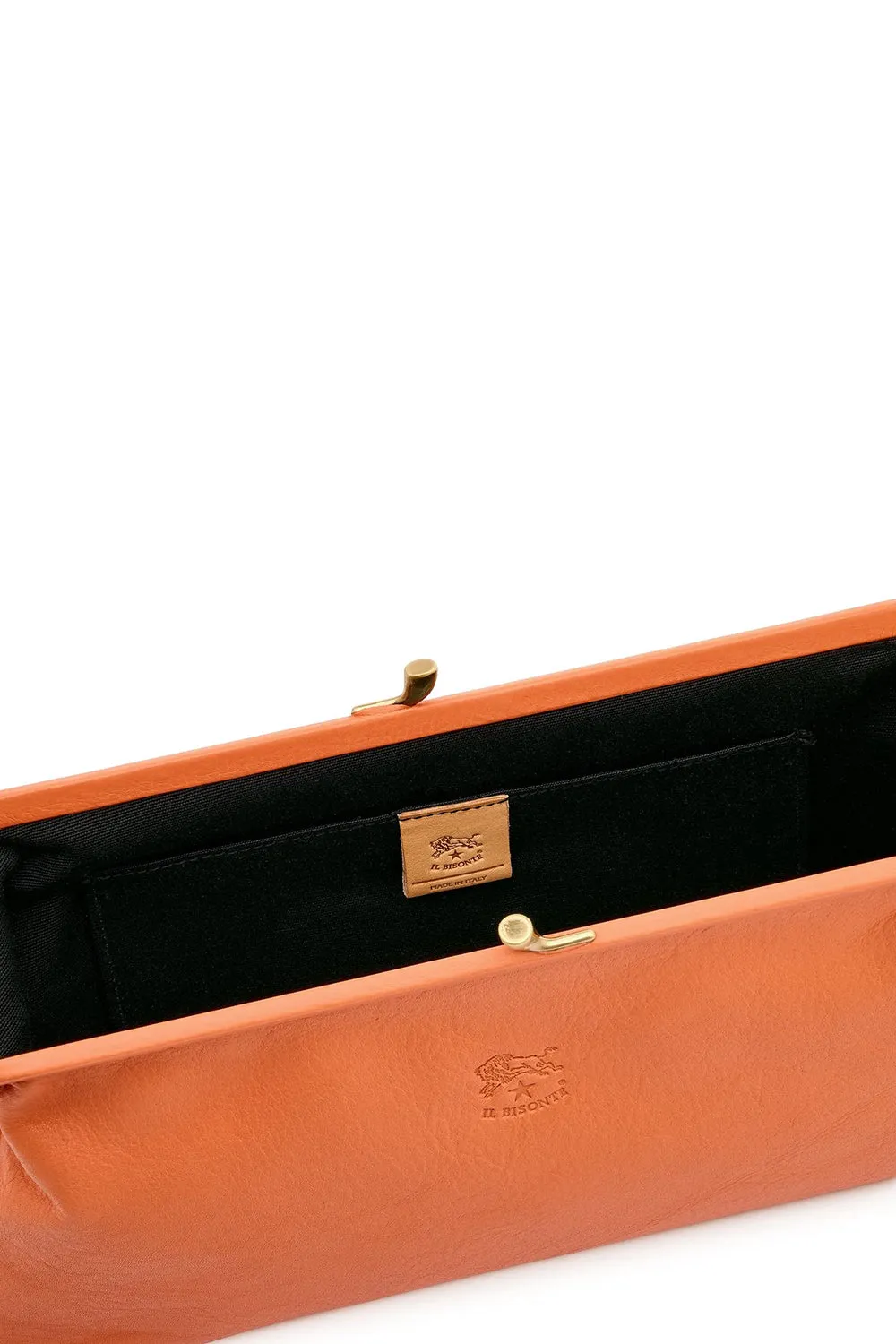 Manuela Classic Clutch - Orange Pontormo sold by Jones product image thumbnail 4