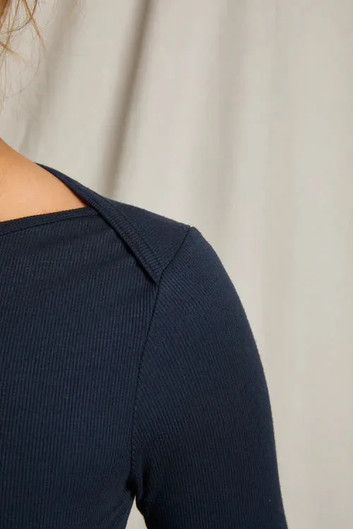 Harlow Long Sleeve - Navy sold by Jones product image thumbnail 2