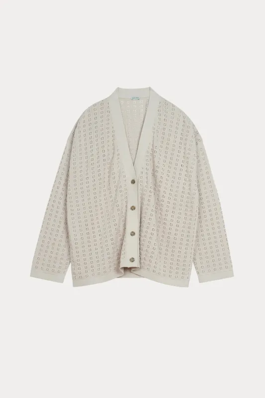 Ralphe Cardigan - Mushroom made by Rachel Comey