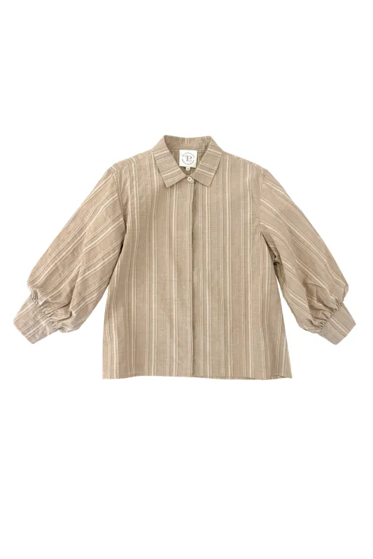 Esme Blouse - Biscuit made by Jones