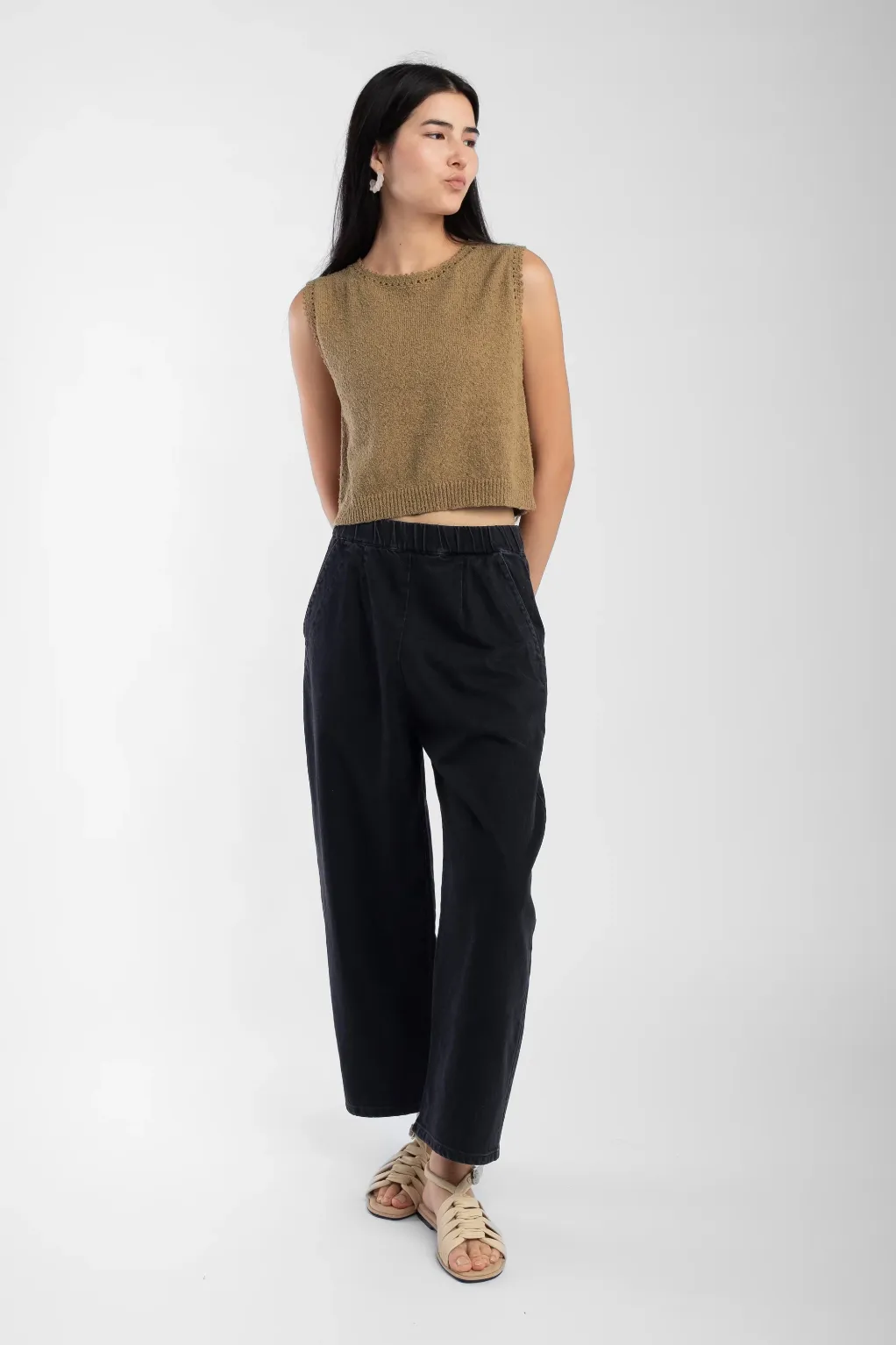 Boucle Tank - Ginger sold by Jones product image thumbnail 3