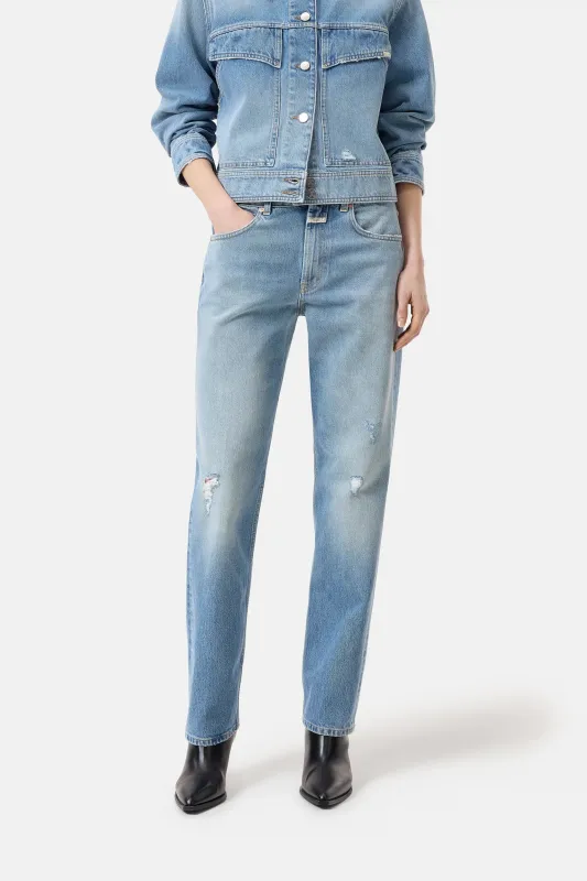 Jonta Relaxed Jeans - Mid Blue made by Closed