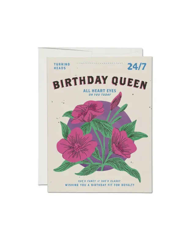 Birthday Queen Seeds Card made by Jones