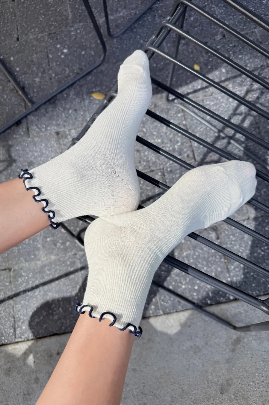 The Petite Ruffled Modal Socks sold by Jones product image thumbnail 4