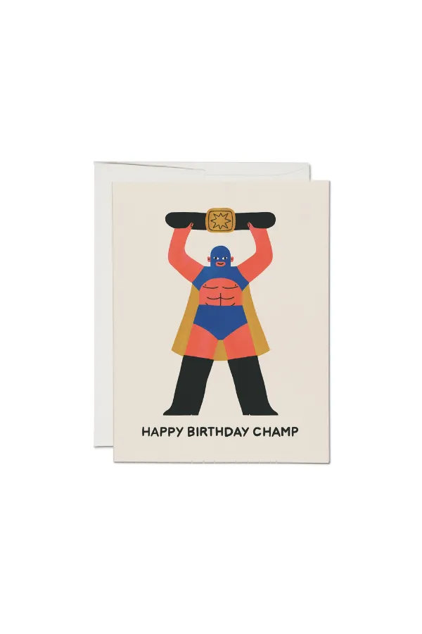 Happy Birthday Champ Card sold by Jones