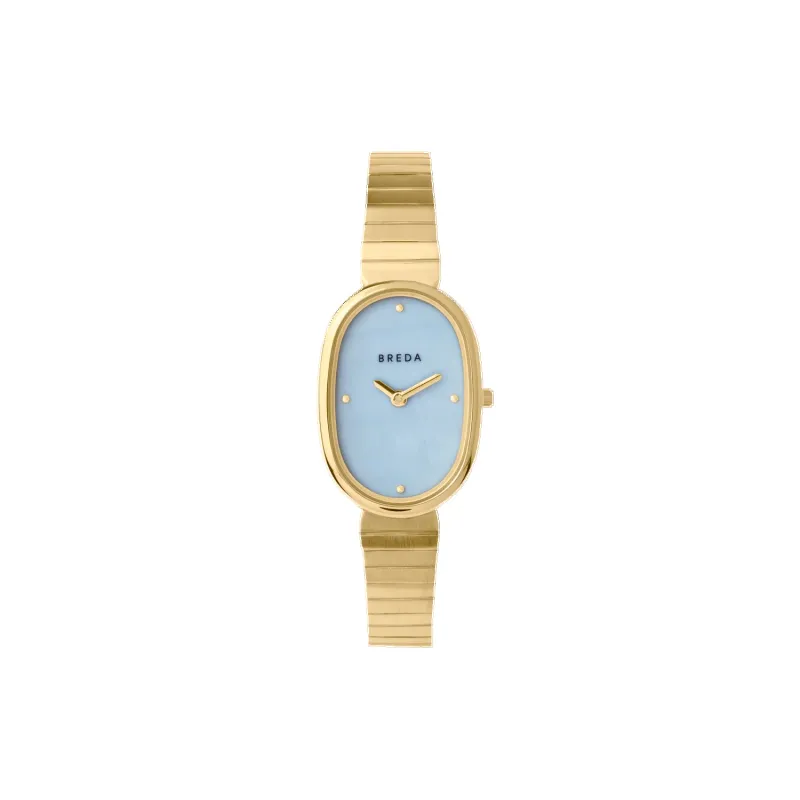 Jane Watch - Gold and Sky made by Jones