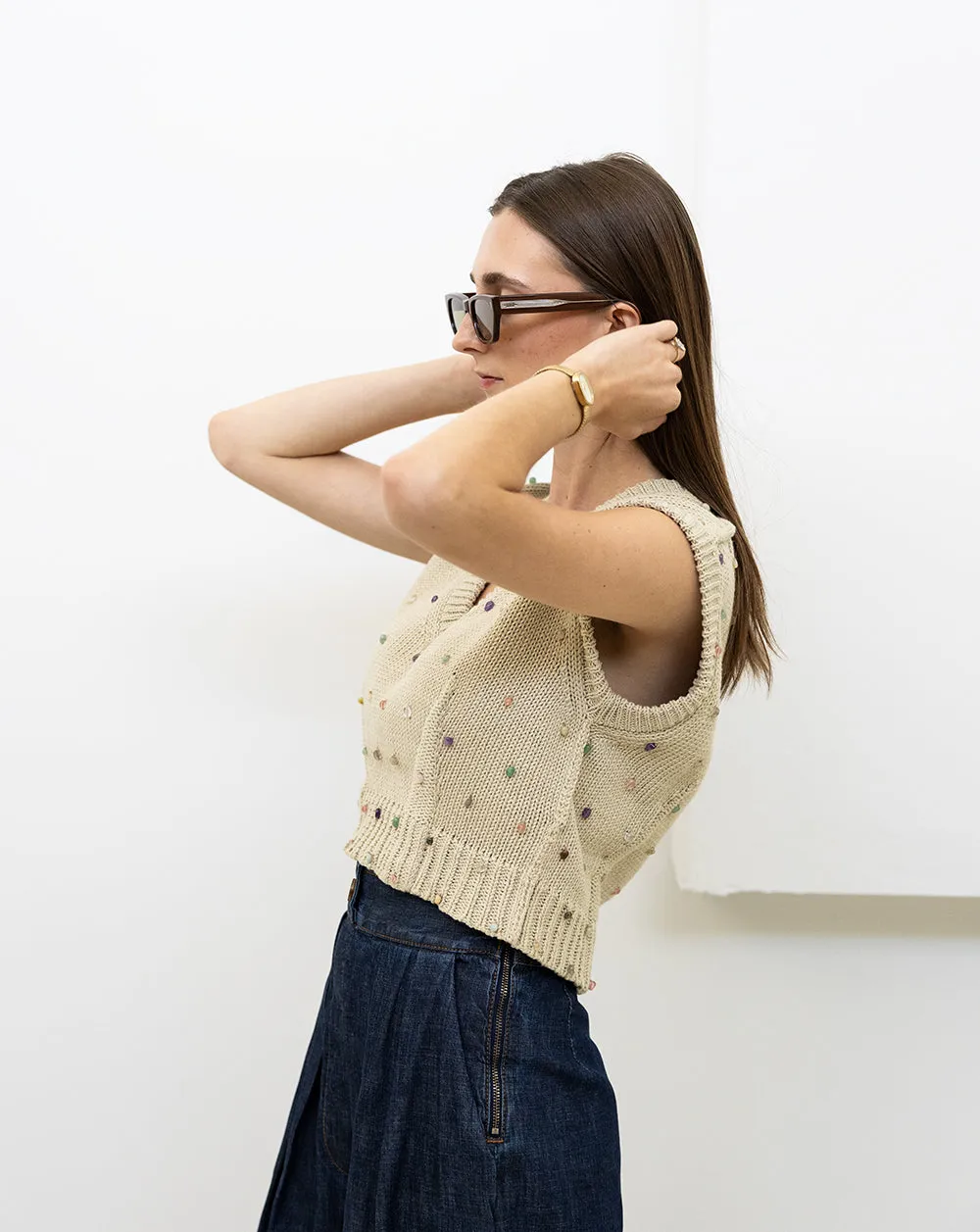 Acrea Top - Dove sold by Jones product image thumbnail 4