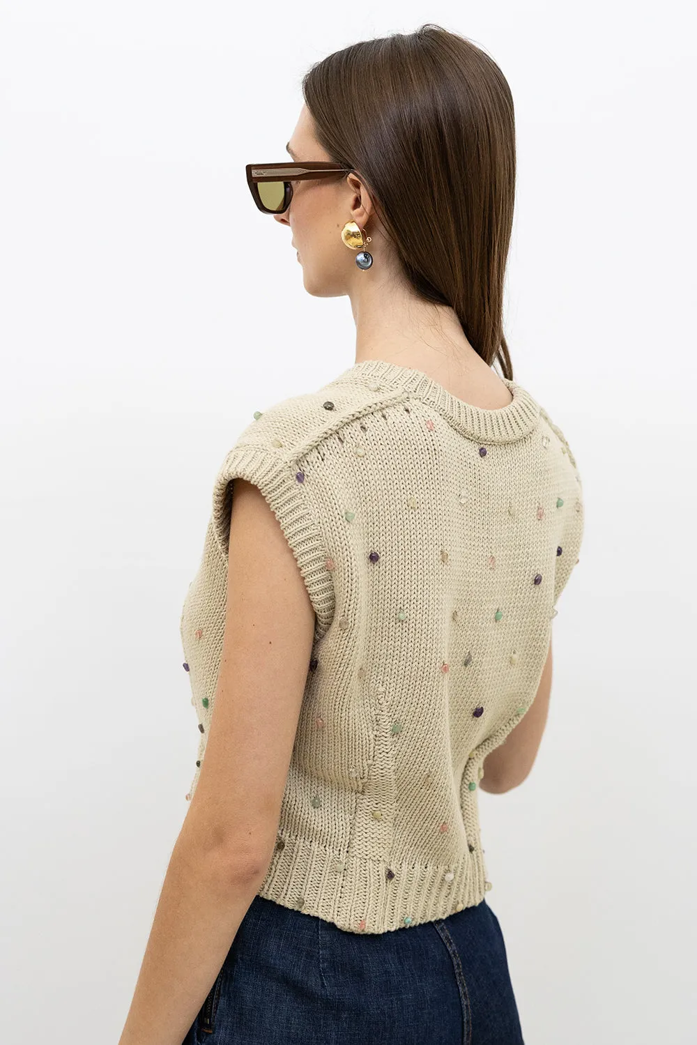 Acrea Top - Dove sold by Jones product image thumbnail 3