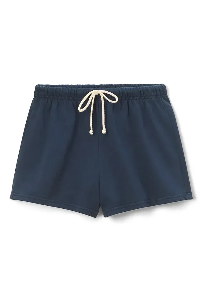 Layla French Terry Sweat Short - Navy sold by Jones