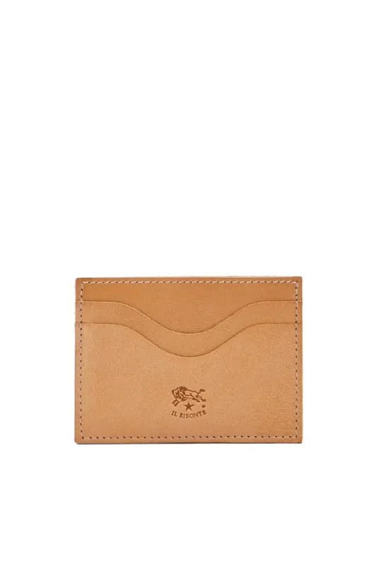 Salina Card Case - Natural made by Il Bisonte