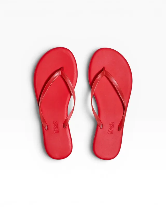 Aqua Flip-Flop Sandal made by TKEES