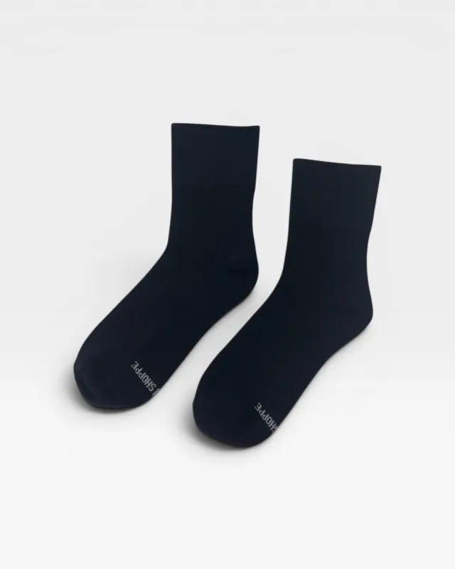Sneaker Socks - True Black made by Le Bon Shoppe