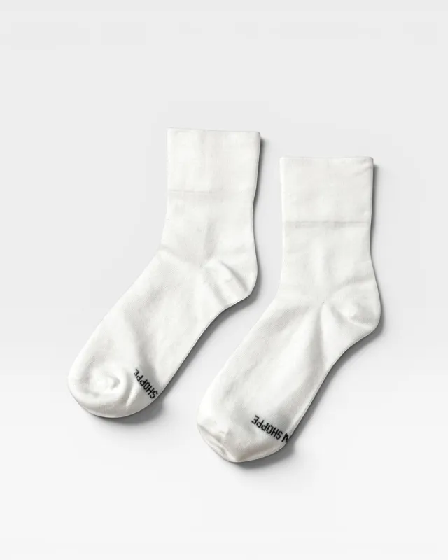 Sneaker Socks - Classic White made by Le Bon Shoppe