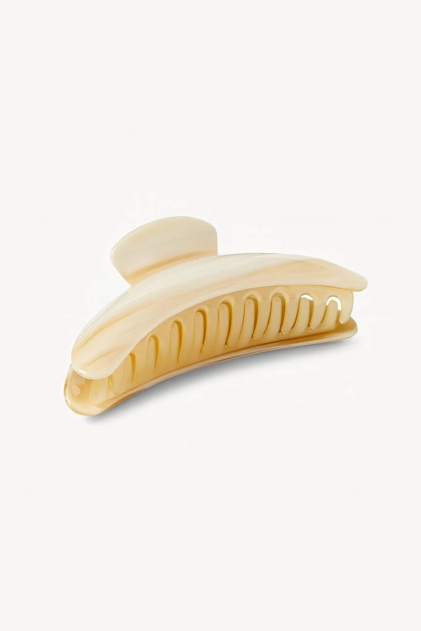 Jumbo Heirloom Claw Clip in Alabaster sold by Jones product image thumbnail 3