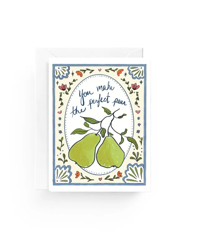 Perfect Pear Card made by Jones